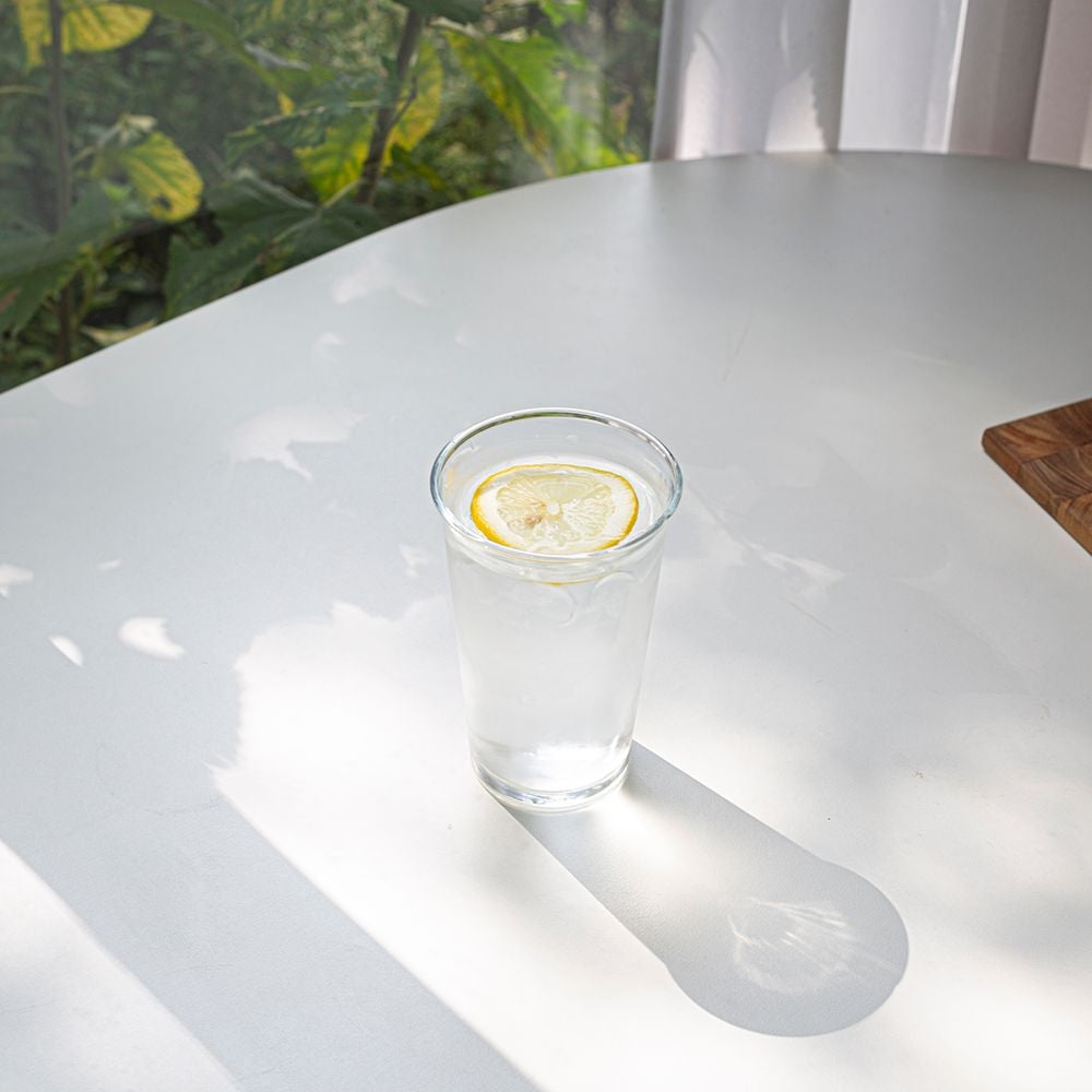 Tempered Glass Cup Set of 2