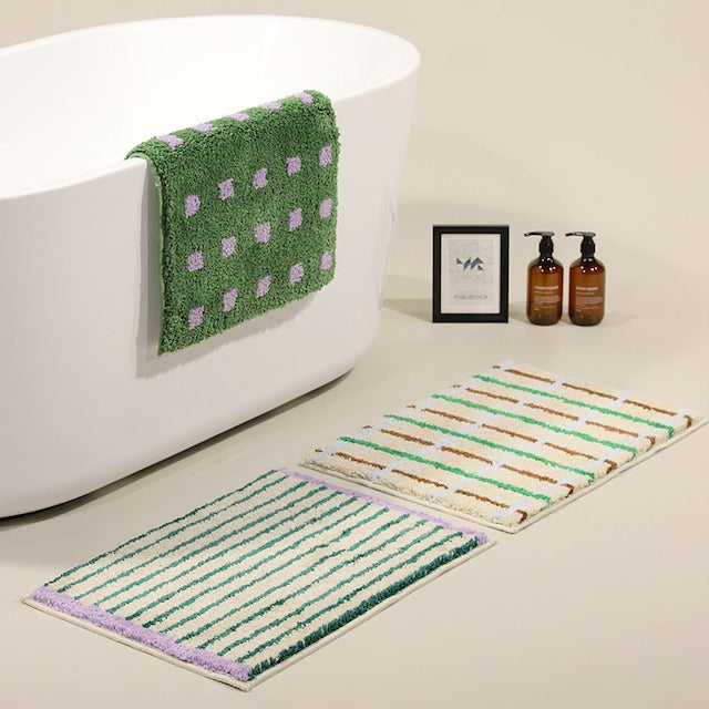 Jacquard Bath & Kitchen Mat