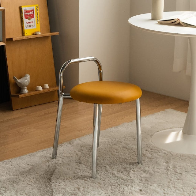 Chrome Loop Back Chair