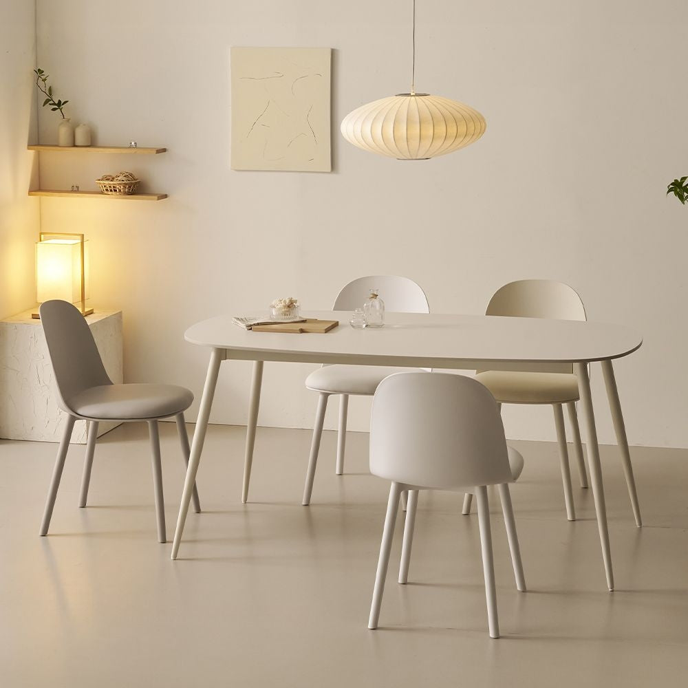 Oval Porcelain Ceramic Dining Table