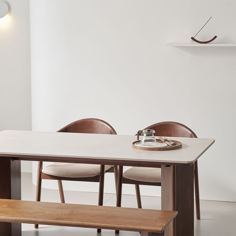Reversible Ceramic Rectangular Dining Table