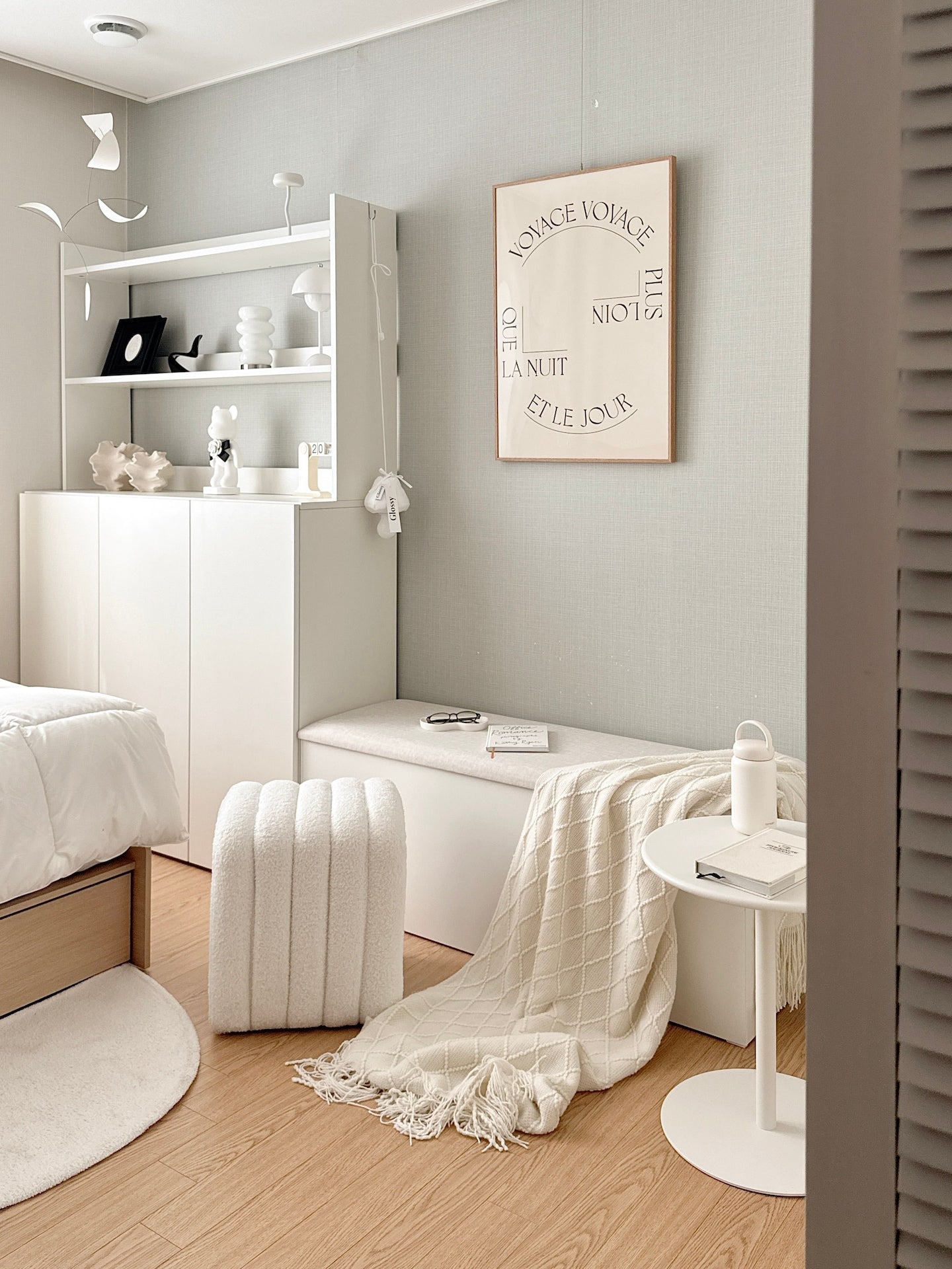 Low Cushioned Storage Bench