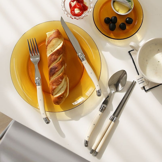 Laguiole Flatware & Chopsticks Set for 2 (8-Piece)