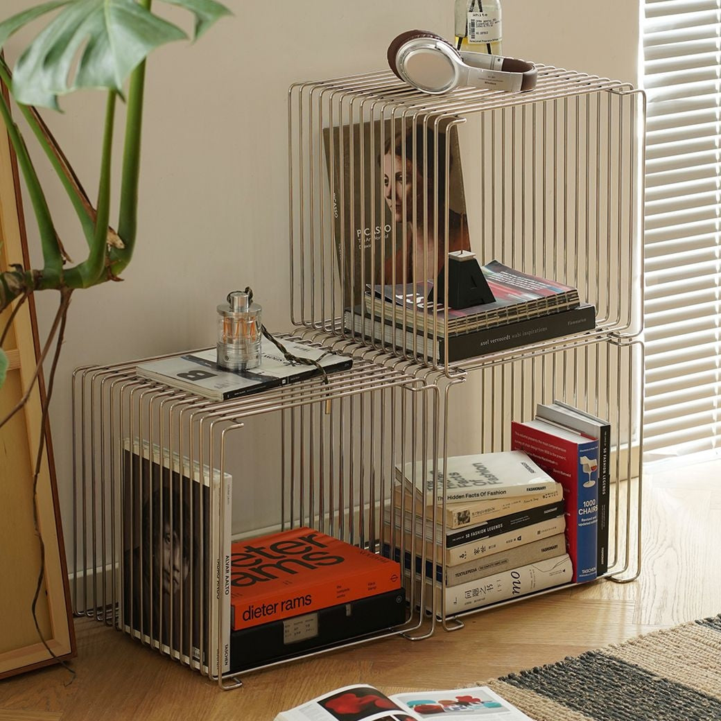 Open Wire Cube Table