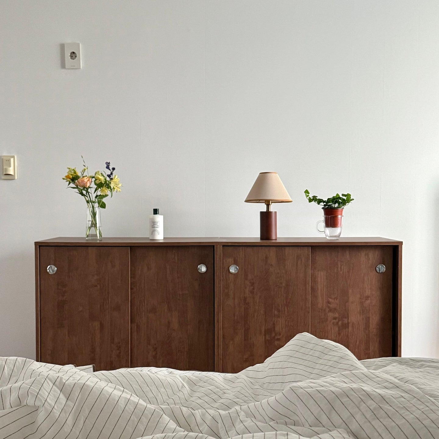 Sliding Door Storage Cabinet