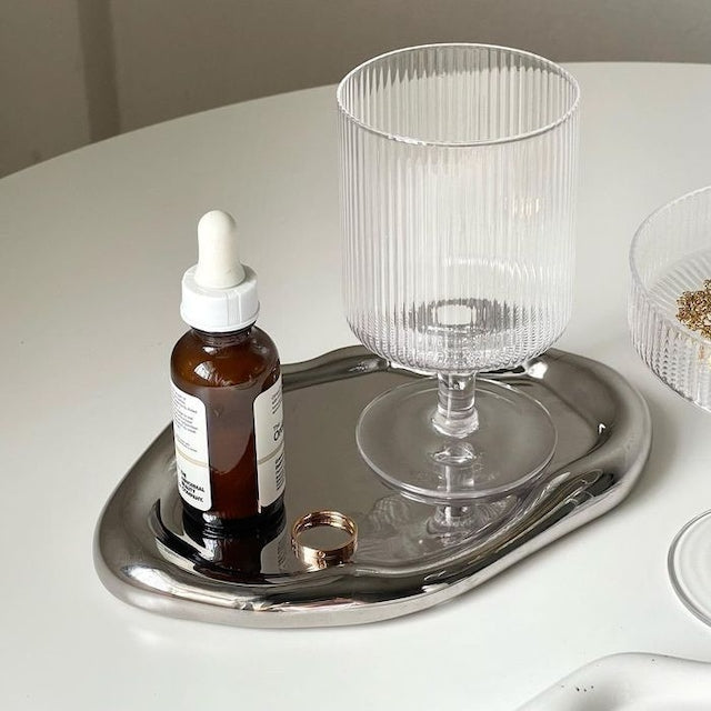 Ceramic Bubble Accessory Tray