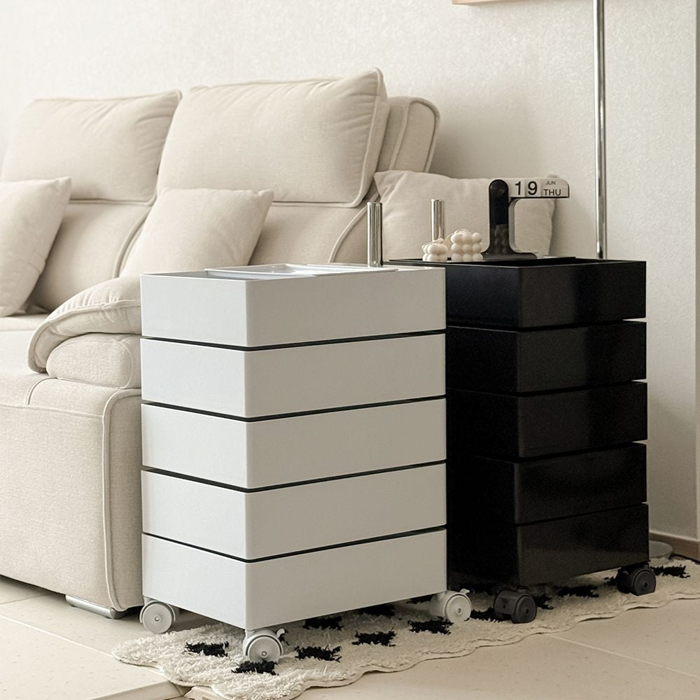 5-Tier Rotating Storage Trolley