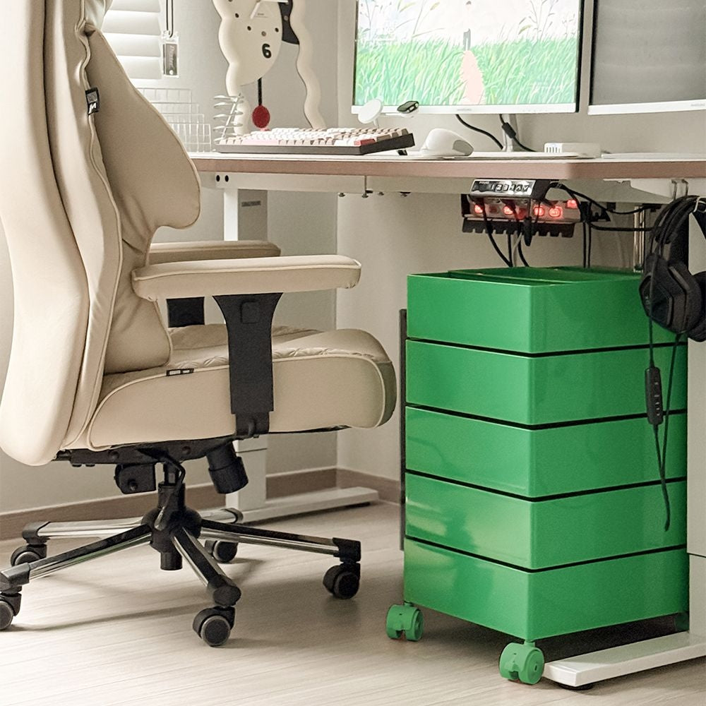 5-Tier Rotating Storage Trolley