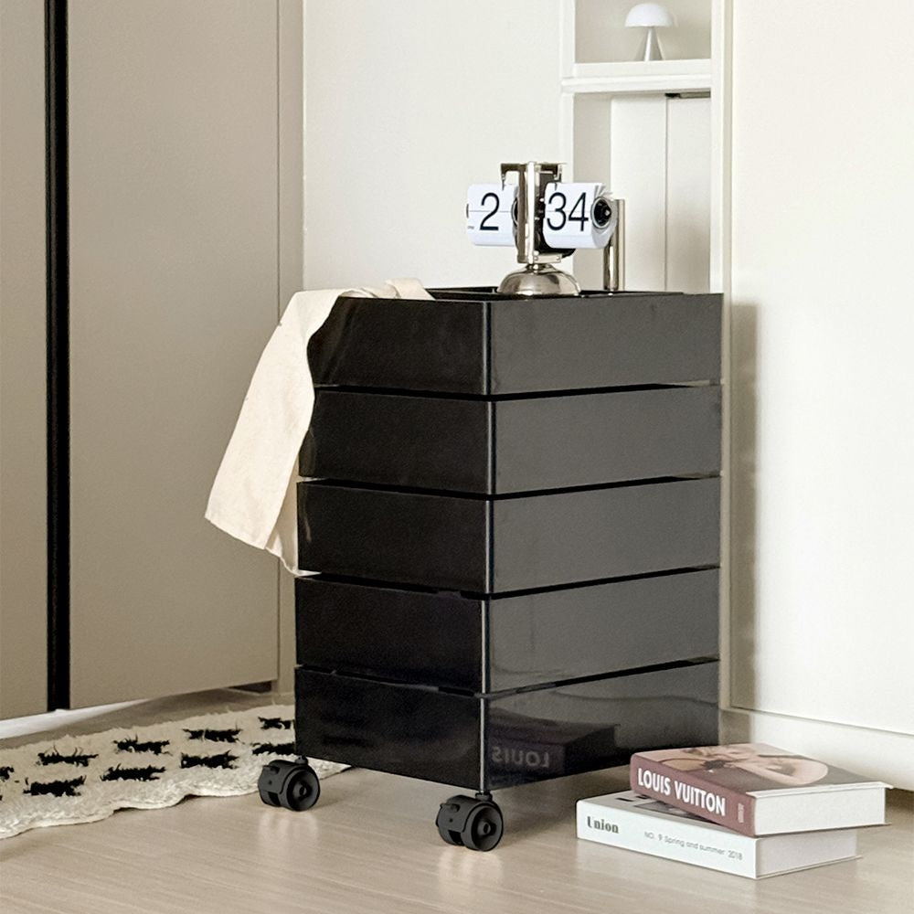 5-Tier Rotating Storage Trolley