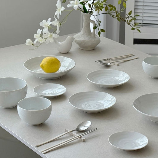 LeBlanc Moon Jar Dinnerware Set for 2 (12-Piece)