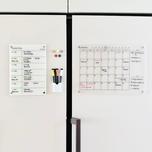 Acrylic Magnetic Memo & Planner Board