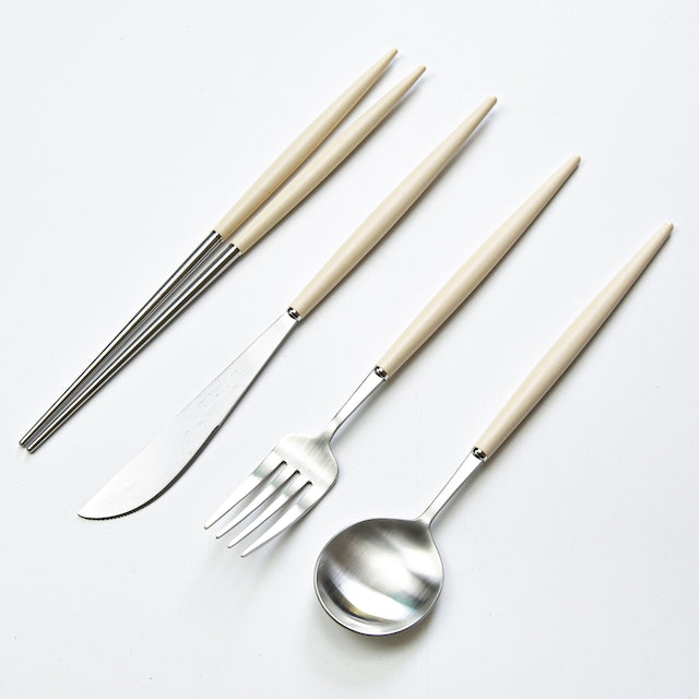 Bijou Minimal Dinner Cutlery Set (4-Piece)