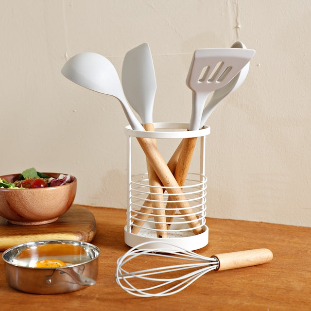 5-Piece Wood & Silicone Kitchen Utensil Set - image 5 of 5