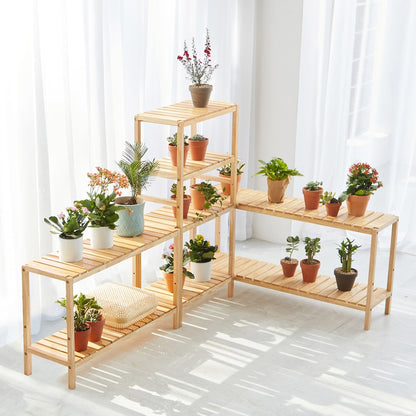 Solid Wood Plant Stand