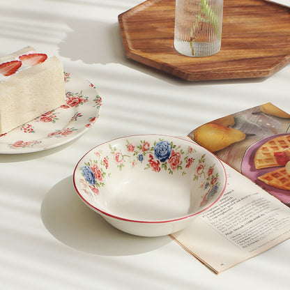 Claytan Vintage Floral Deep Plate – 6.3" - image 6 of 10
