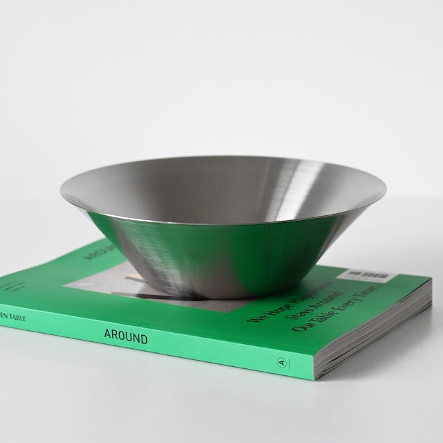 Lamonte 8.5" Stainless Steel Salad Bowl