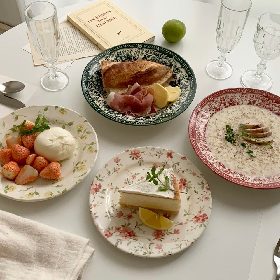 Floret Dessert Plate Collection