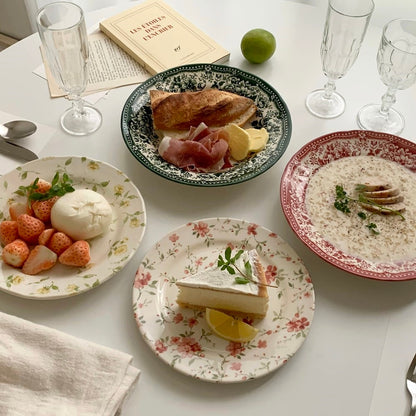Floret Dessert Plate Collection