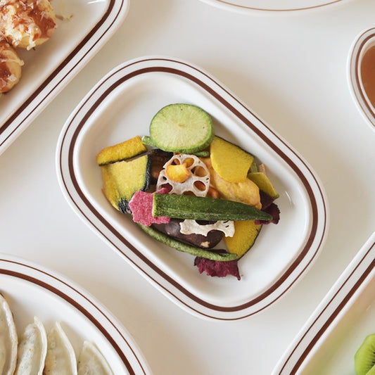 Syracuse Maple Square Plate - 8"