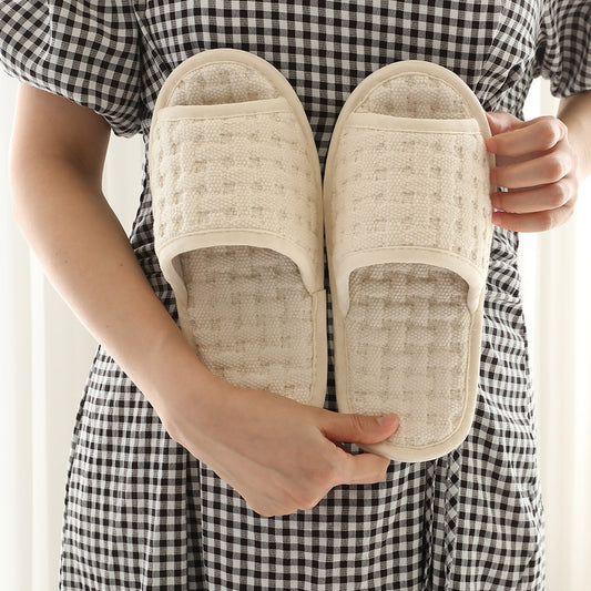 Croiset Waffle Cotton Slippers