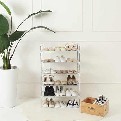 5-Tier Slim Entryway Shoe Rack