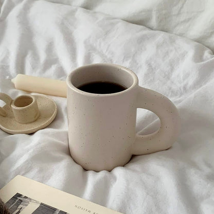 Cozy Dot Ceramic Mug Set