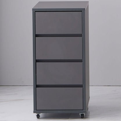 4-Drawer Movable Storage Cabinet