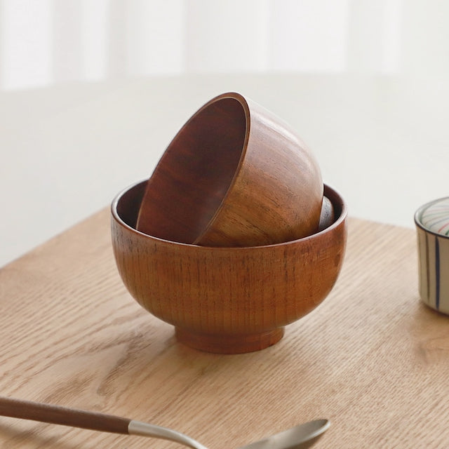 Acorn Wood Bowl - Large - lifestyle