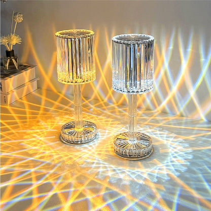Rechargeable Wireless LED Crystal Glow Mood Light
