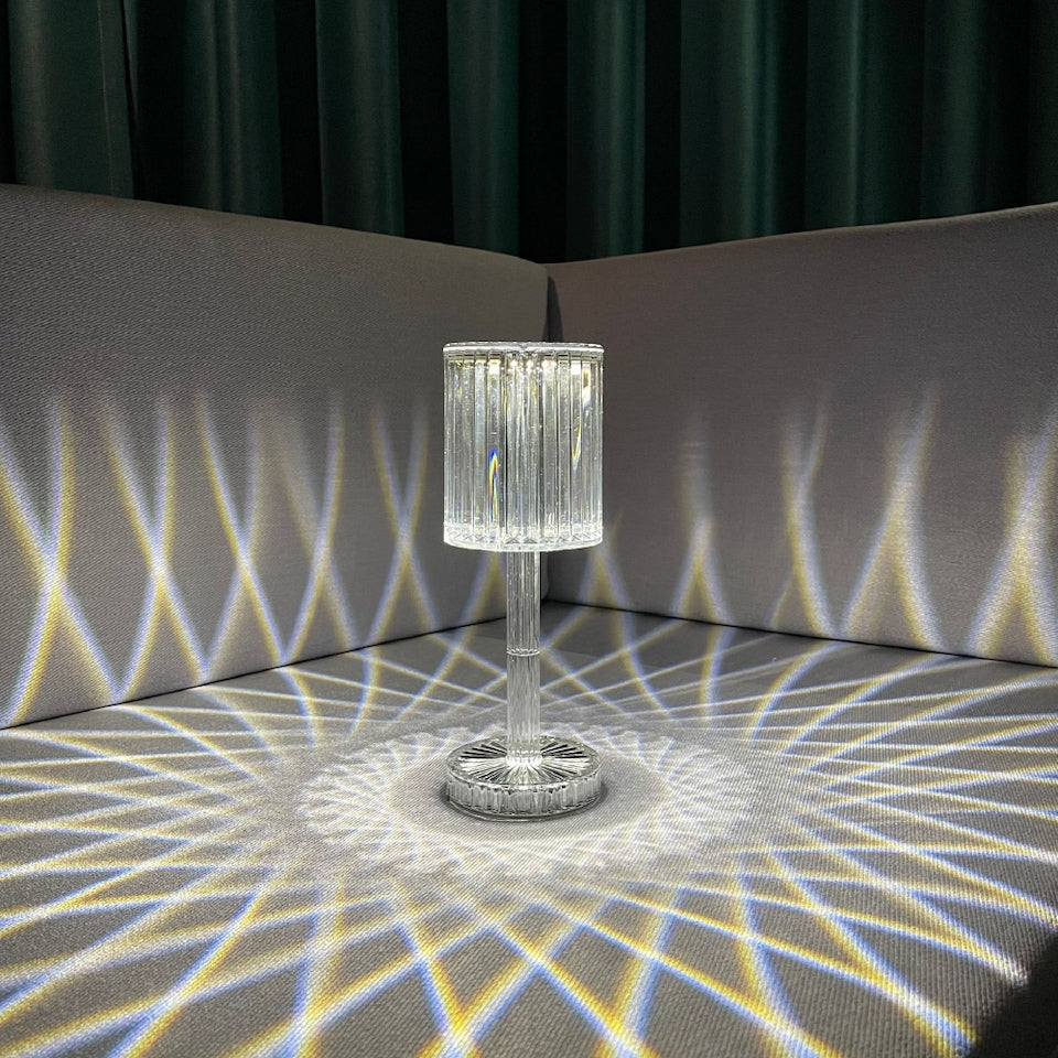 Rechargeable Wireless LED Crystal Glow Mood Light