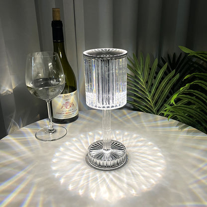 Rechargeable Wireless LED Crystal Glow Mood Light