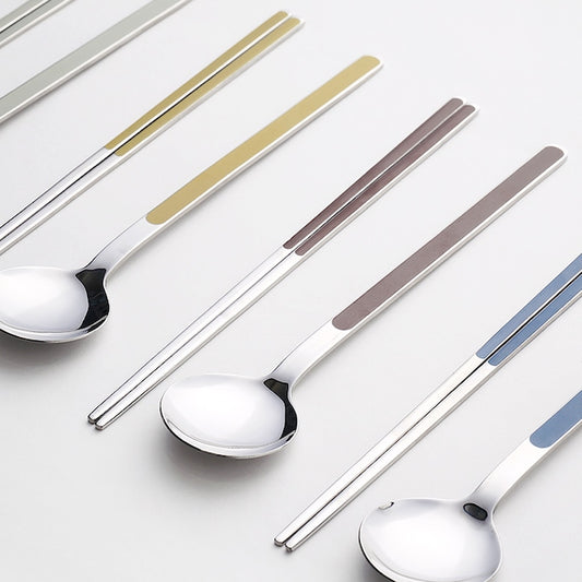 Surfinia Color Spoon & Chopsticks Set (2-Piece)