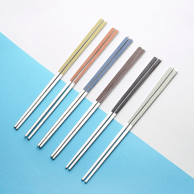 Surfinia Color Spoon & Chopsticks Set (2-Piece)