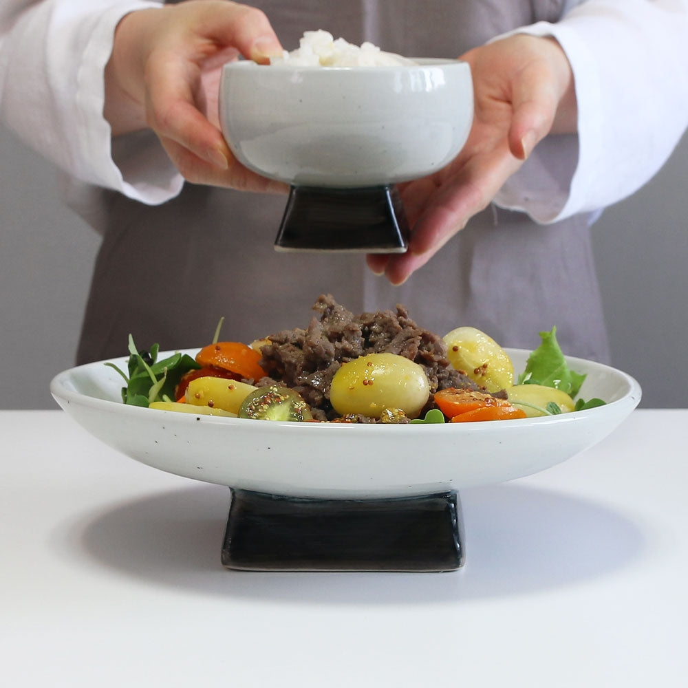 Handcrafted Pedestal Plate