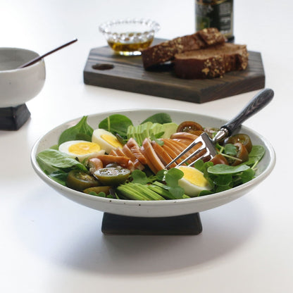 Handcrafted Pedestal Plate - image 5 of 5