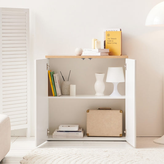 Tall Cabinet with 2 Arch Doors