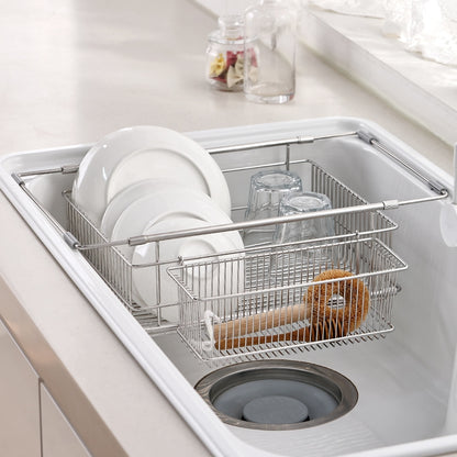 Adjustable Stainless Steel Dish Drying Rack