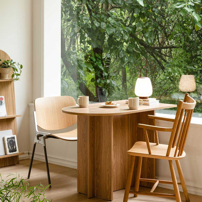 Semi-Oval Dining Table