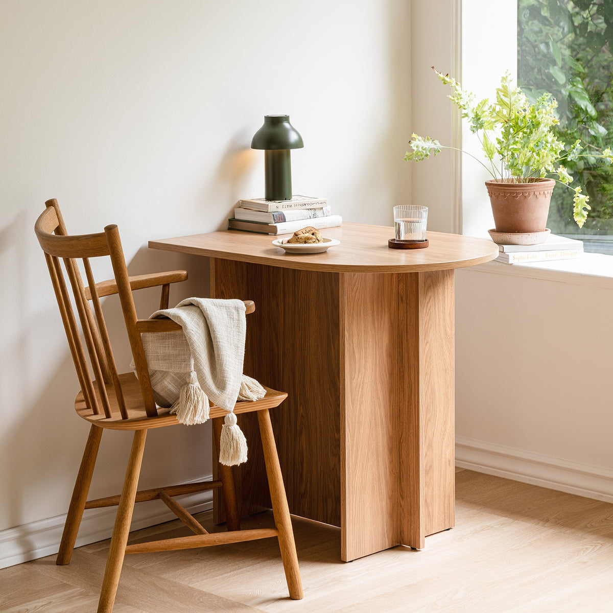 Semi-Oval Dining Table