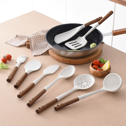 Flexible Silicone Cooking Utensil Set (8-Piece)