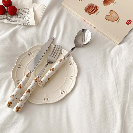 Teddy Bear Cutlery Set