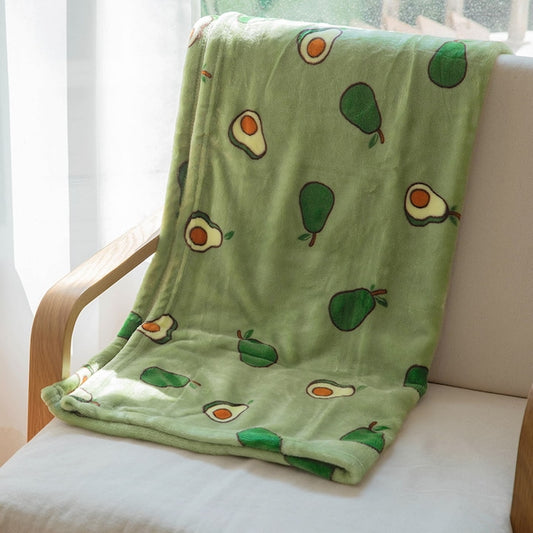 Avocado Microfiber Blanket & Comforter