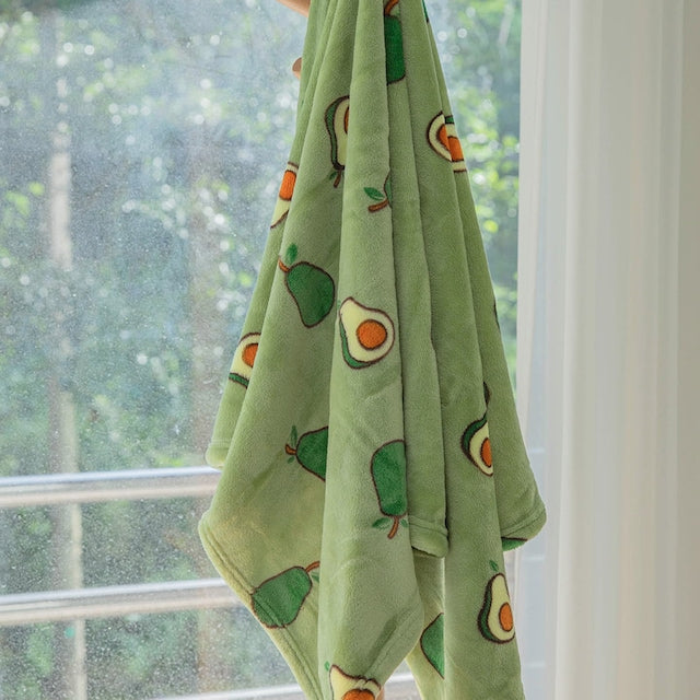 Avocado Microfiber Blanket & Comforter