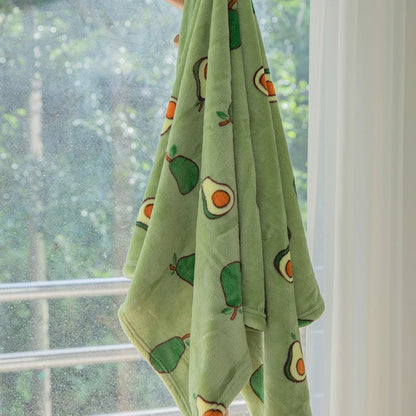 Avocado Microfiber Blanket & Comforter