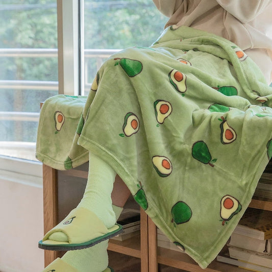 Avocado Soft Plush Blanket