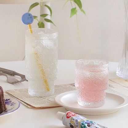 Daisy Stackable Highball Glasses 11.8 fl oz (350 ml), 2P