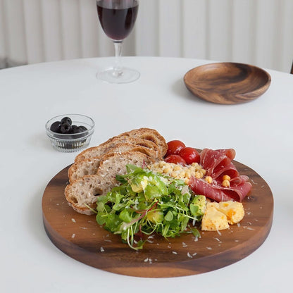 Round Wood Serving Board XL