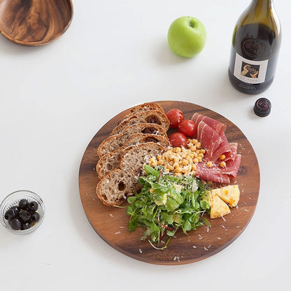 Round Wood Serving Board XL