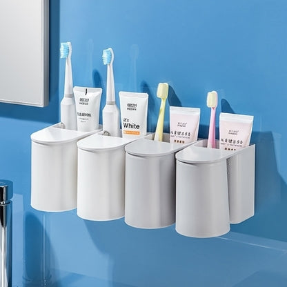 Upside-Down Magnetic Bathroom Organizer Set