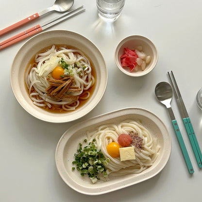 Color Block Spoon & Chopstick Set - close up